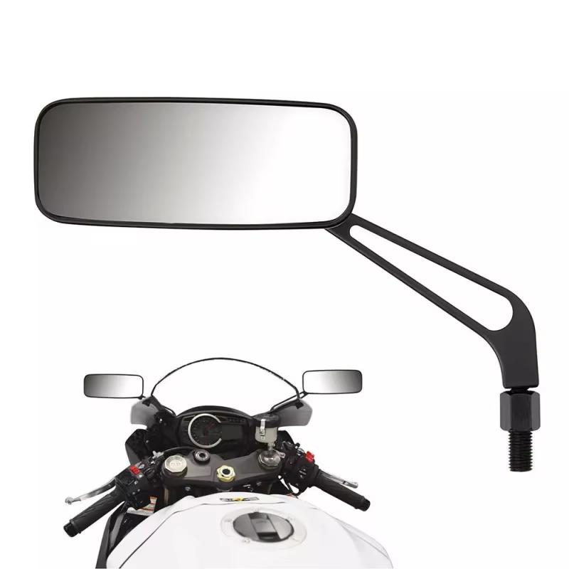 Adjustable Side Mirror Anti-Glare Motorcycle Rearview Mirror With 8mm/ 10mm Threads For Harley Honda Kawasaki Yamaha Suzuki