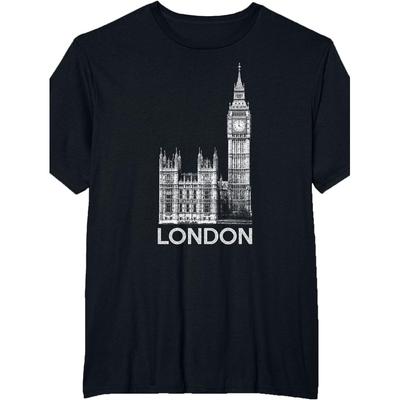 T-shirts Big Ben de Londres pour Femmes, Hommes, Filles et Garçons