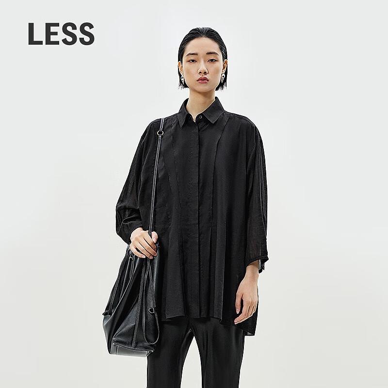 LESS 2025 Summer Loose Fit Collared Shirt M