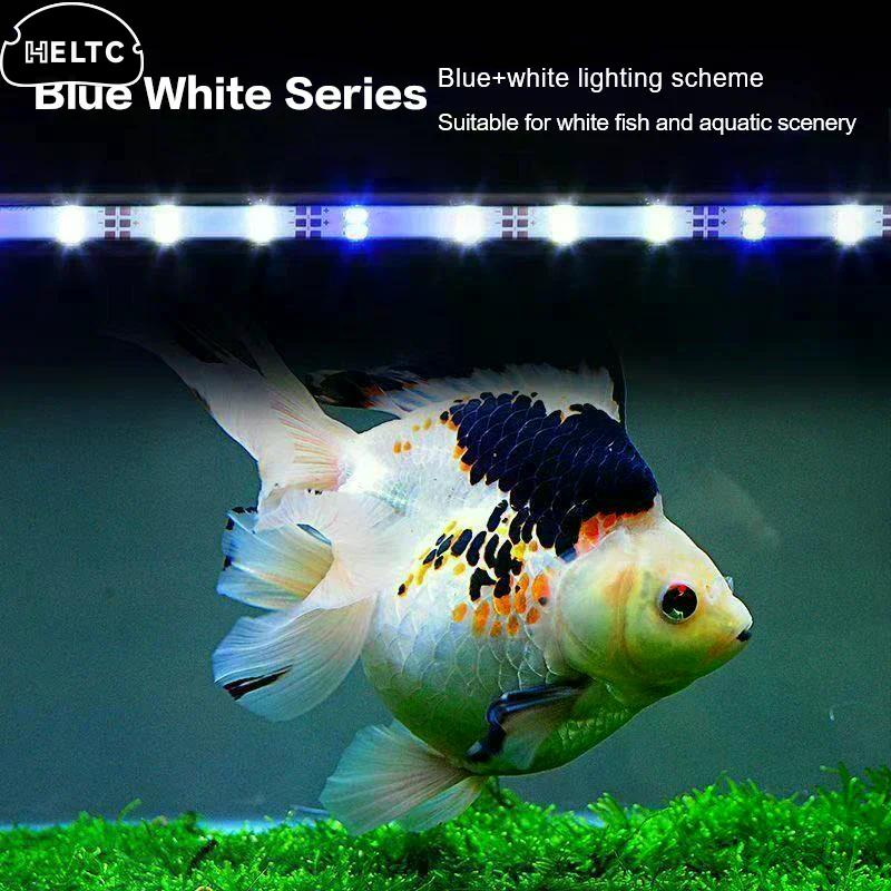 17/27/37/47cm USB Plug Aquarium Light LED Waterproof Fish Tank Light Underwater Lighting Submersible Lamp Plant Grow Lamp 110V