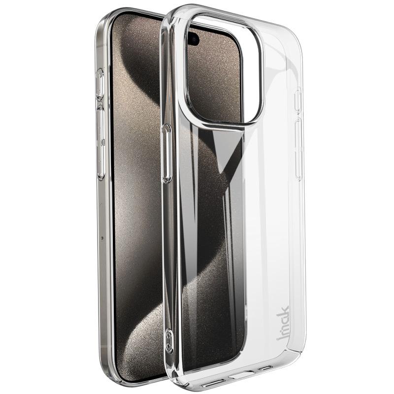 IMAK Crystal Case II Pro for iPhone 15 Pro Max Case Hard PC Cover Drop Proof Phone Shell