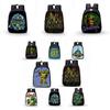 Tmnt Children's Cartoon Waterproof School Backpack With High Capacity And Breathable Design