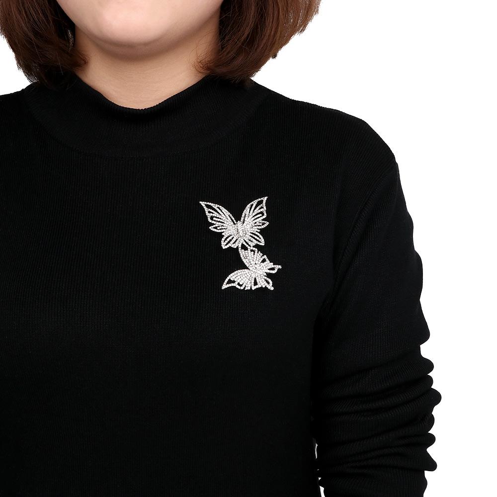 Gift Austrian Rhinestone Jewelry Scarf Pin Pin Brooch Butterfly