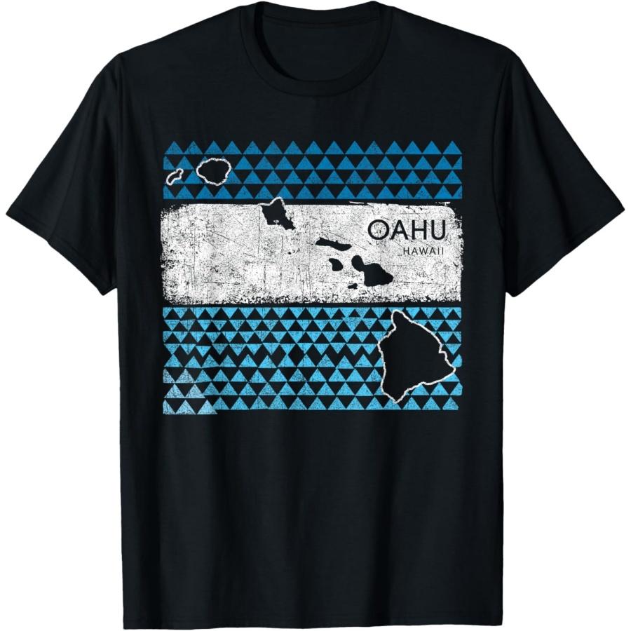 Ретро Гавайский Остров Оаху Гавайи Вулкан Отпуск Сувенирная Футболка S