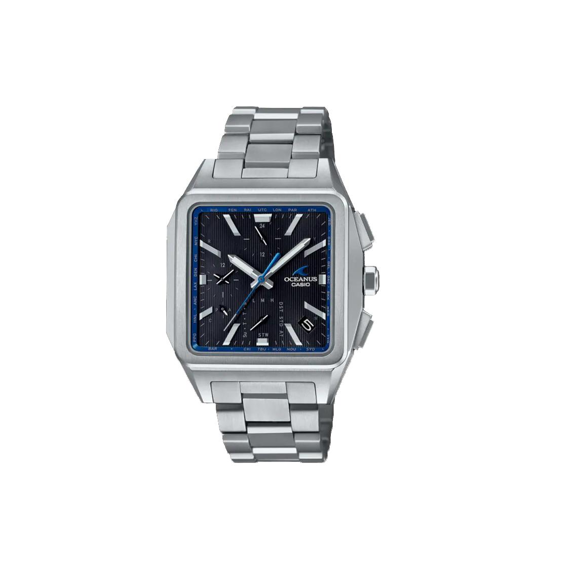 

CASIO Men OCEANUS Black Watch OCW-T5000-1AJF OCW-T5000-1AJF Black Dial