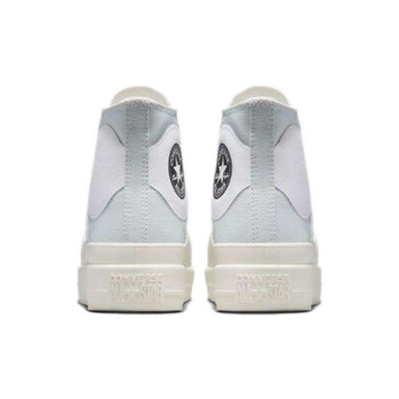 Converse Chuck Taylor All Star Construct Colorblock Unisex High Canvas Shoes Casual Silver White A05042C