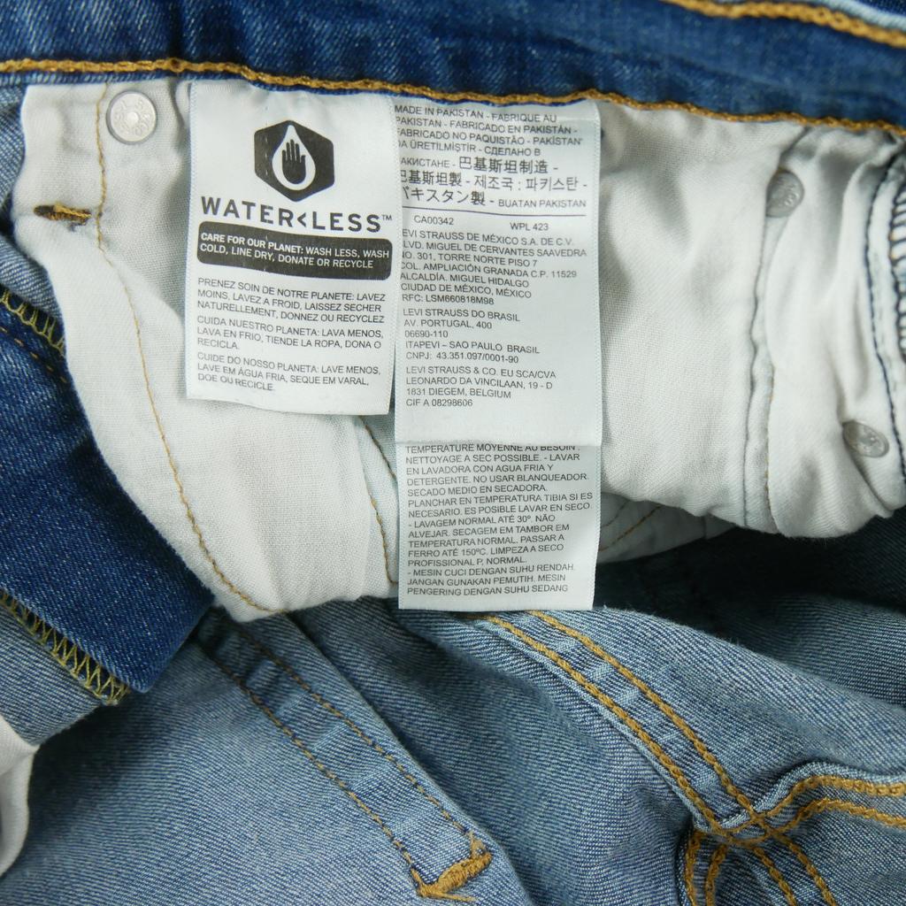 Seconde vie - Jean Homme Levis 502 Regular Taper Bleu - Excellent état