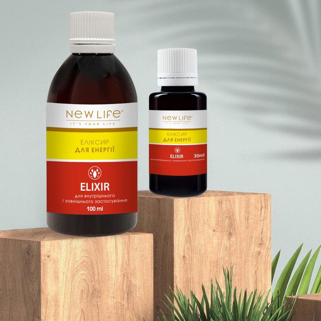 Pflanzliches Energieelixier, Nahrungsergänzungsmittel New Life