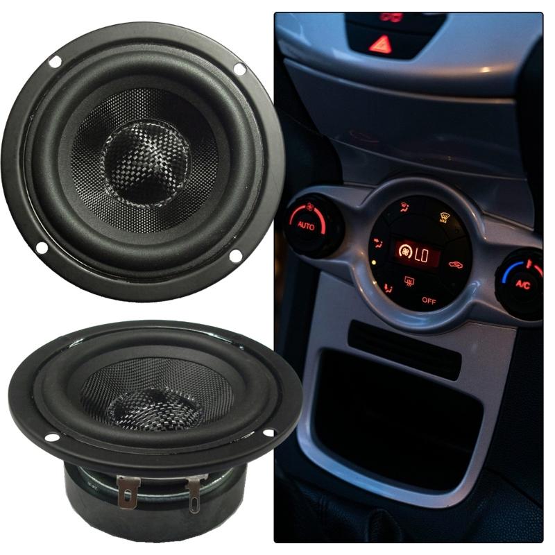 Waterproof 3inch 4Ohm 15W Glass Fiber Cones Woofers Subwoofer Hifi Speakers, Full Frequency Powerful Bass