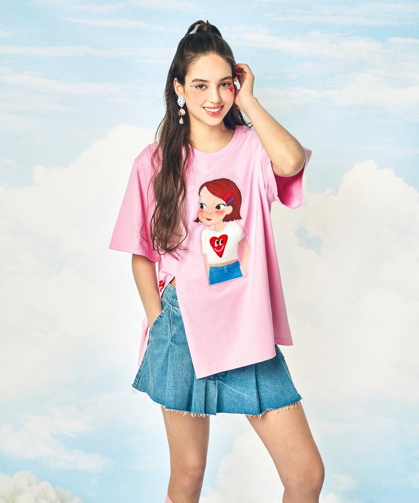 Yugsimwon Side Slit T-Shirt F Lia