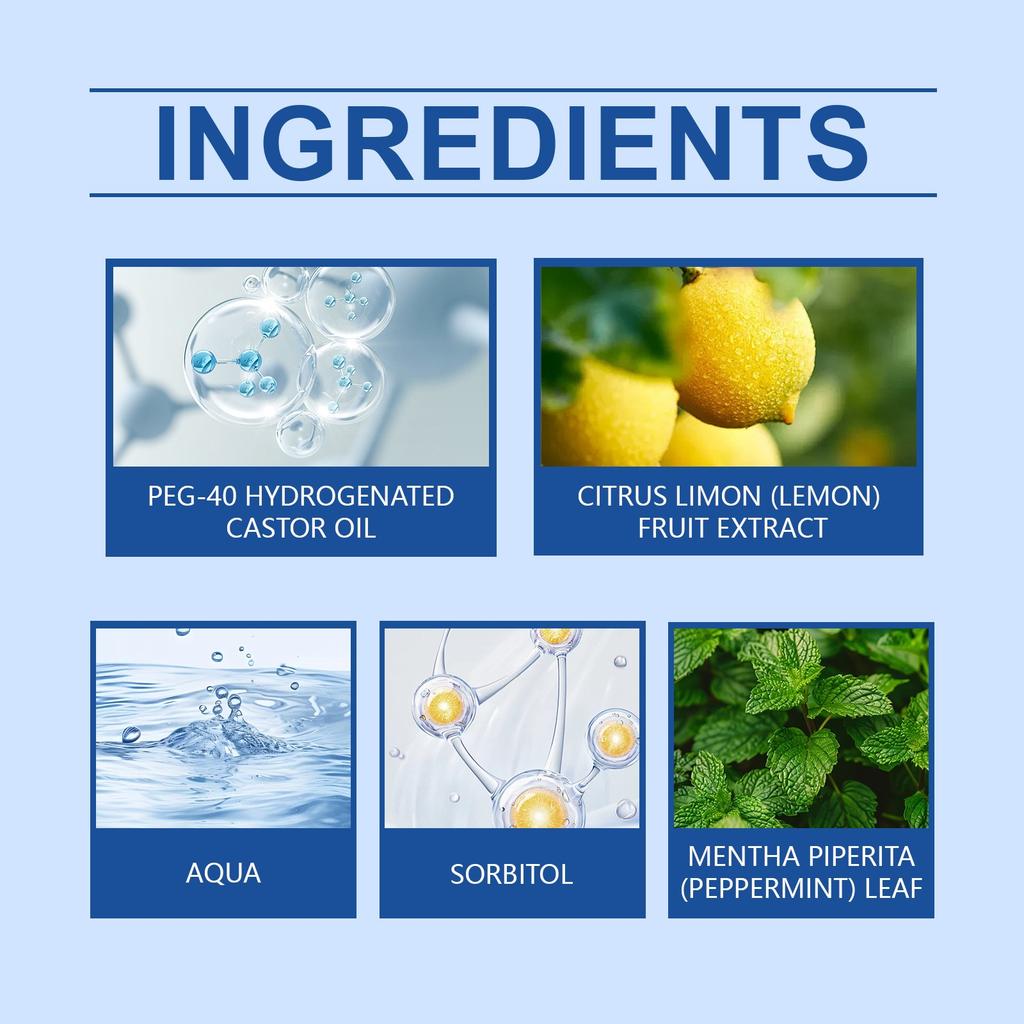 Fresh-breath Mouthwash, Herbal Care, Odor Removal, Fresh-breath, Oral Care Mouthwash 120ml