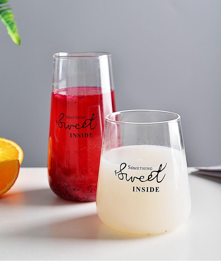 Nordic Style Mount Fuji Whiskey Glass - Transparent, Heat-Resistant, Water Drop Design for Cold Drinks