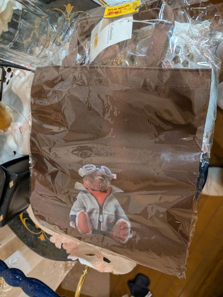 [USED] Steiff JAL Pilot Teddy Bear, Made In 2002