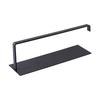Adhesive Wall-Mounted Carbon Steel Paper Towel Holder for Bathroom