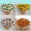 None Artificial Daisy Flower Bundle With Silk Material For Party Decor And Home Styling