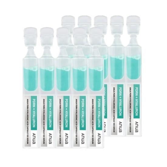 Anua PDRN Hyaluronic Acid Capsule 100 Serum | 1ml × 10 Ampoules 1set