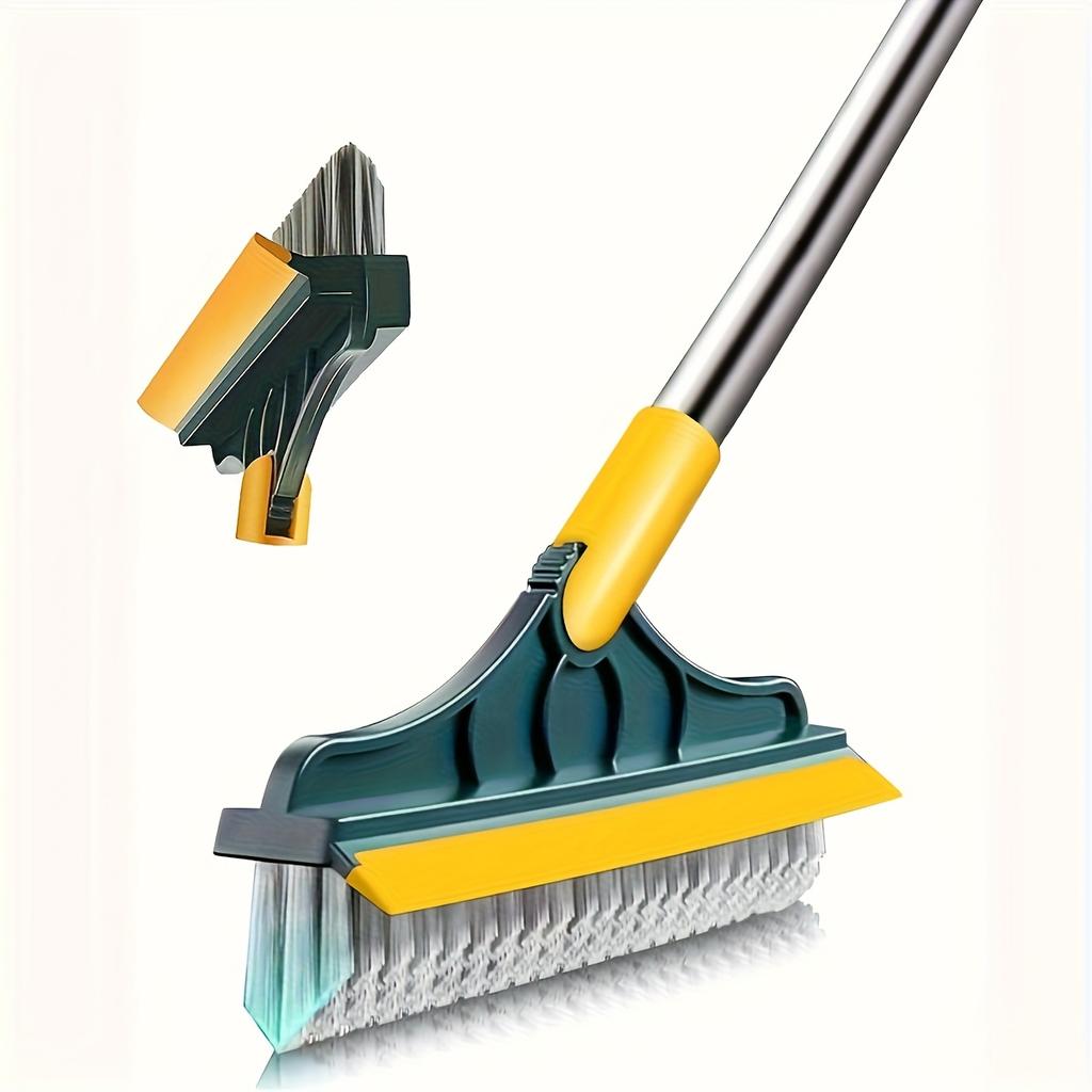 Floor Sanding Brush | Household Cleaning Brush - Bathtub and Tile Cleaning Brush with 180° Rotating Head, Long Handle