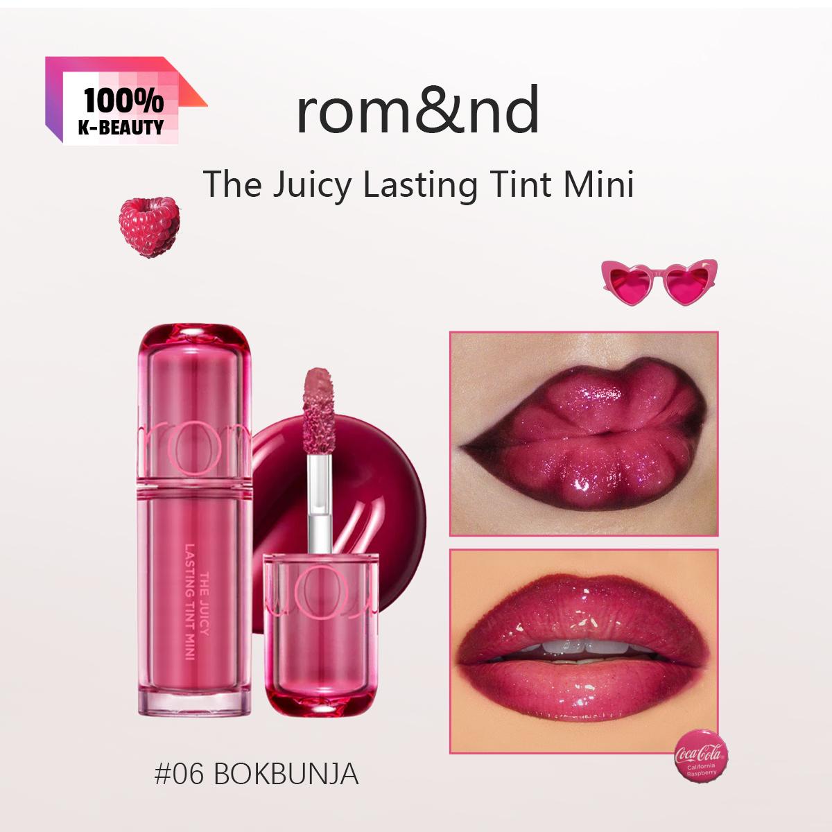 

Rom&nd Romand THE JUICY LASTING TINT MINI 1г/0,04 унц (13 кольорів)