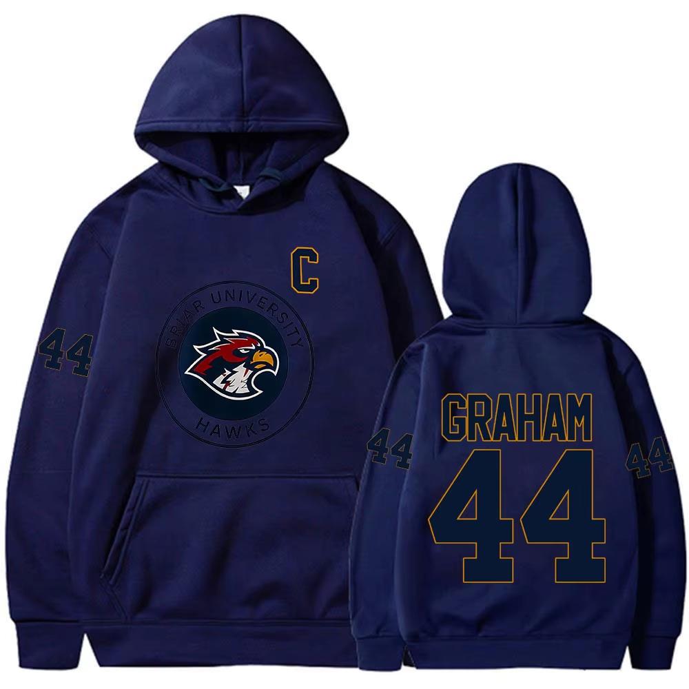 2026 Graham 44 Außerhalb des Campus TV-Serie Di Laurentis 66 Briar Universität Hockey Hoodies Herren Damen Freizeitkleidung