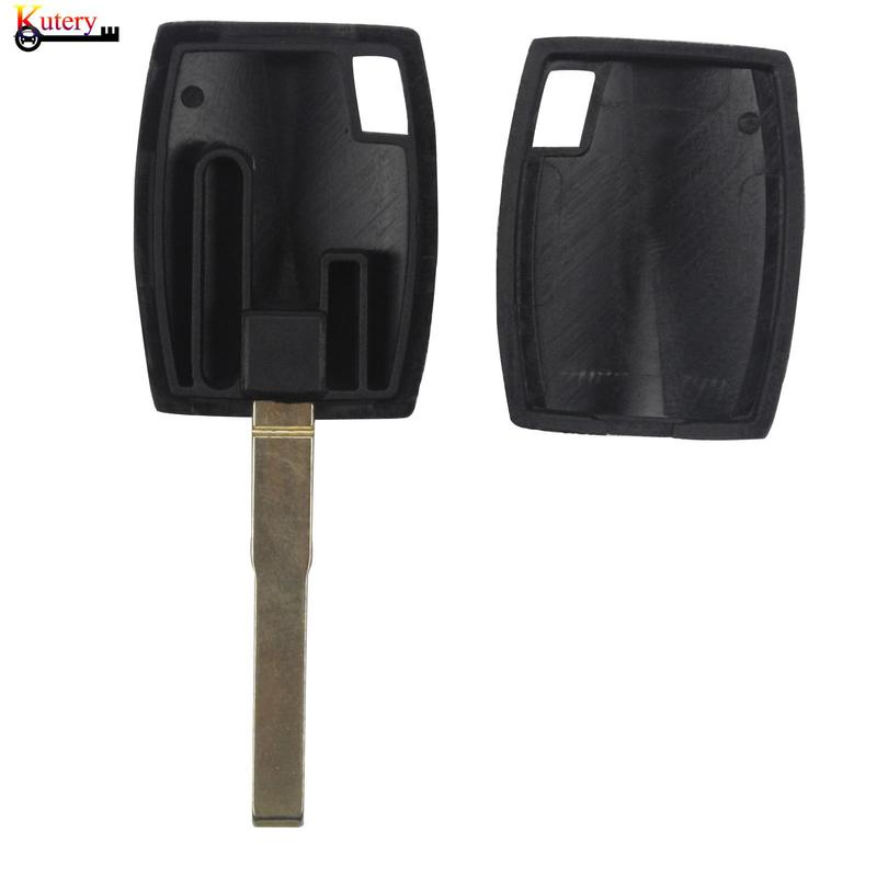 Jingyuqin 10PCS/Lot Transponder Key Shell Case Cover For Ford Fiesta Mondeo Focus C-Max S-Max Galaxy Kuga HU101 Without Chip