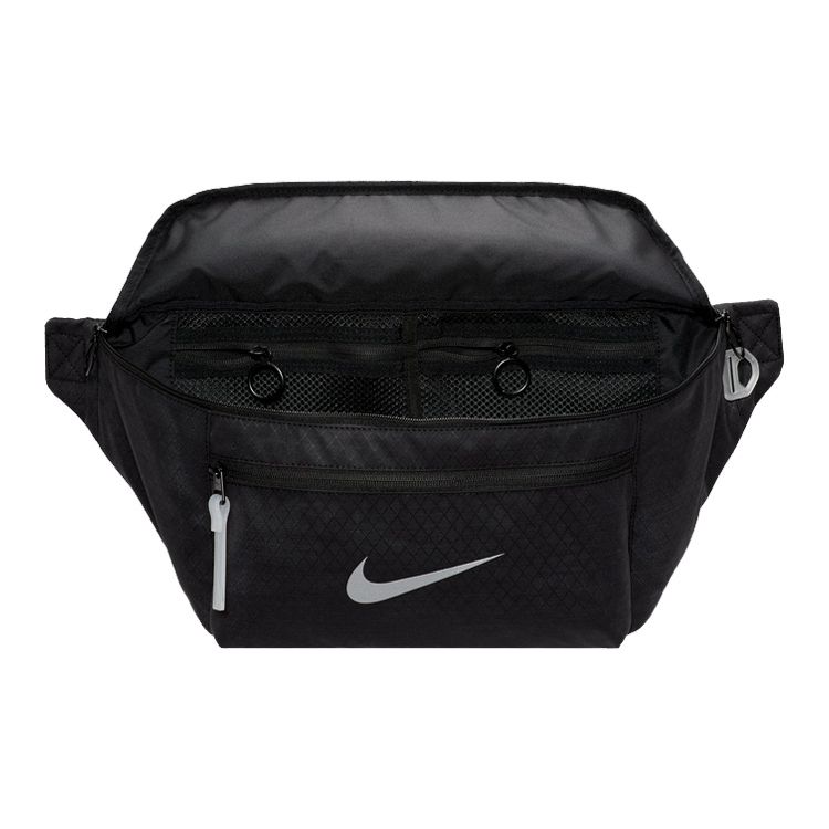 Nike Trendy Logo Print Basic Fabric Shoulder Crossbody Chest Bag Unisex bags Black DN8114-010