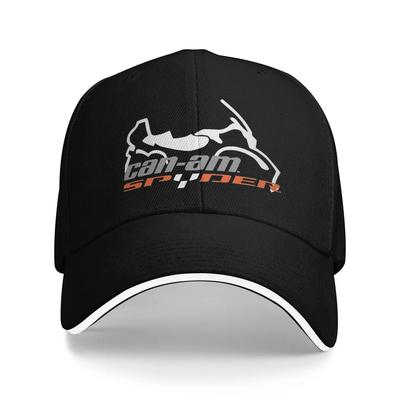 CAN AM Baseballová čepice LOGO SPYDERS Venkovní Sport Sluneční clona Hip Hop čepice Unisex-Dospívající Trendy potisk Baseballové čepice