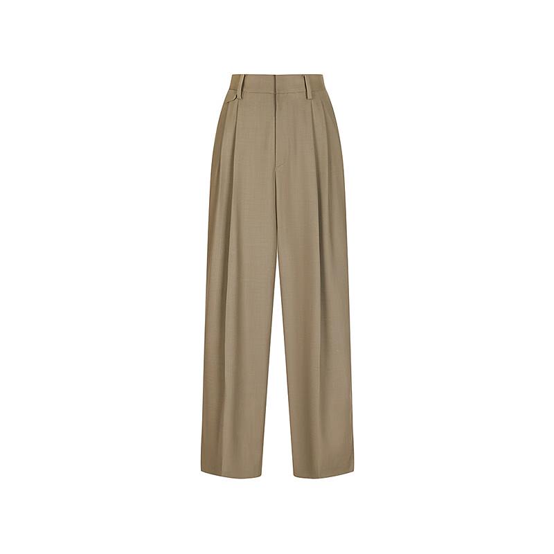 Less 2025 Spring Casual Straight-Leg Trousers