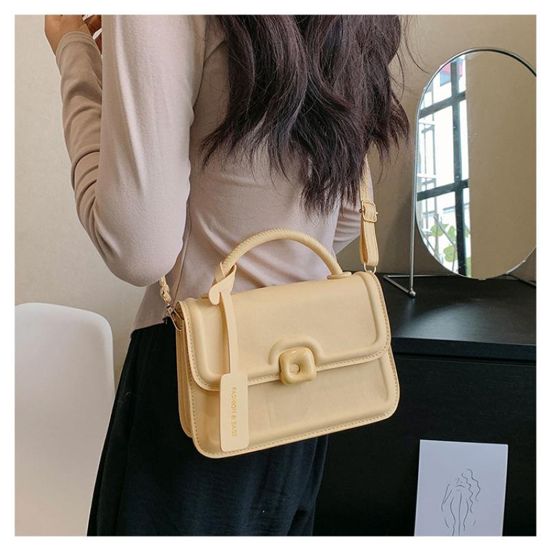 Tooxika Новая популярная модная сумка через плечо Маленькая квадратная сумка жёлтый — фото 18