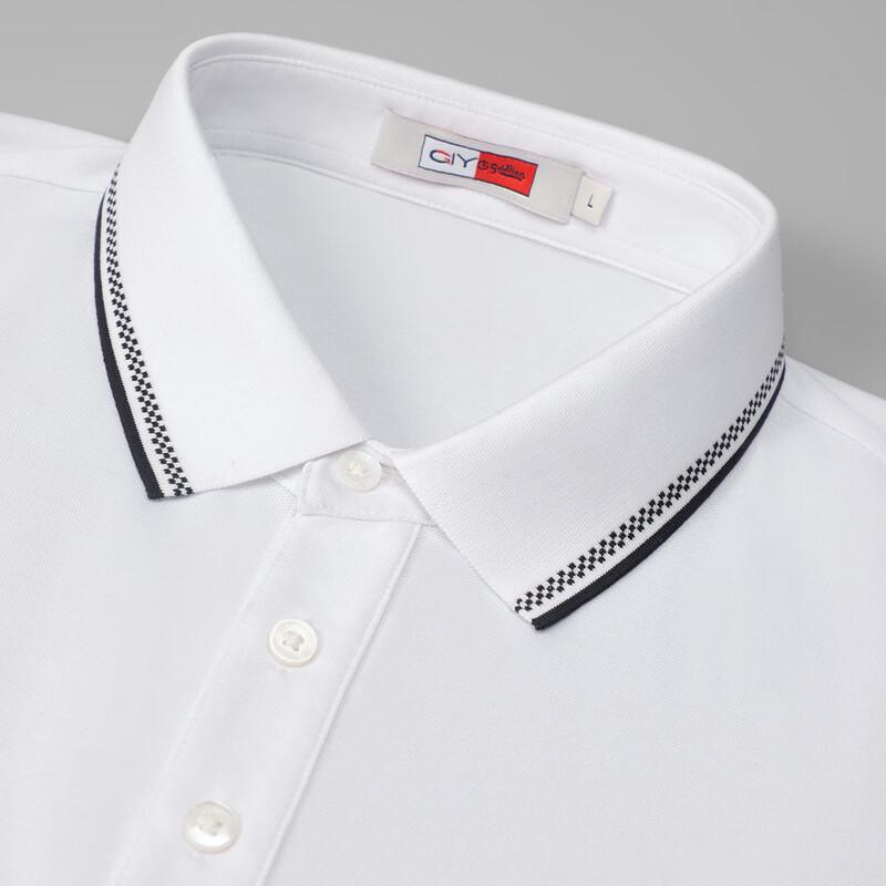 Goldlion Men's Short Sleeve Casual Polo Shirt