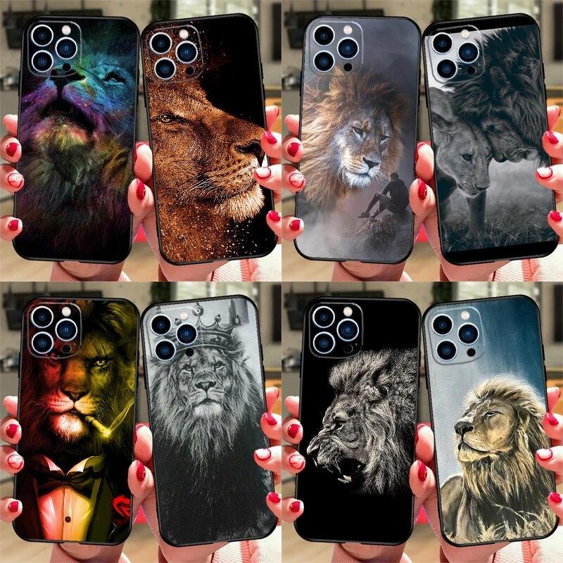 

Чехол для телефона с изображением льва для iPhone Samsung Galaxy Redmi Xiaomi Oppo OnePlus Note SA 7 8 9 10 11 12 13 14 20 21 22 23 53 54 Pro Max Plus Ultra TPU Soft