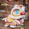 Luminous Handheld Lion Dance Lantern Ancient Festival Lantern  Spring Festival