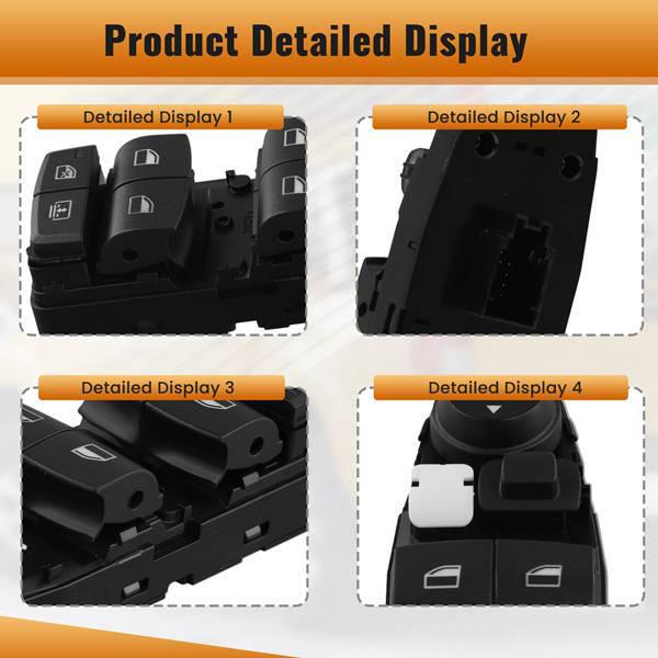 BMW 3 Series F30 Window Switch - 61319218481 Compatible