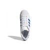 adidas Originals Superstar Leather Comfortable Casual Durable Low-Top Sneakers Unisex Sneakers White Blue GW5784