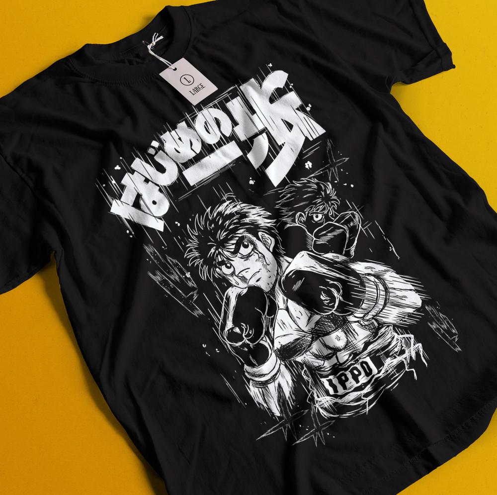Hajime No Ippo T-Shirt Makunouchi Shirt Mamoru Ichiro Miyata Tshirt Ryo Mashiba