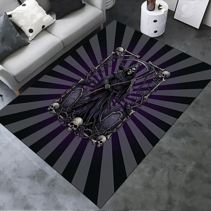 

2025 New Death Carpet Rug for Living Room Bedroom Home Sofa Decoration,Kids play Non-slip Floor Mat57 40x60cm( 15x23in )