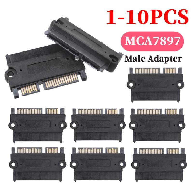 SATA Male To Female Power Data Converter 22Pin 7+15 Male To Female SATA To SATA Converter SATA To SATA Adapter Hot MCA7897