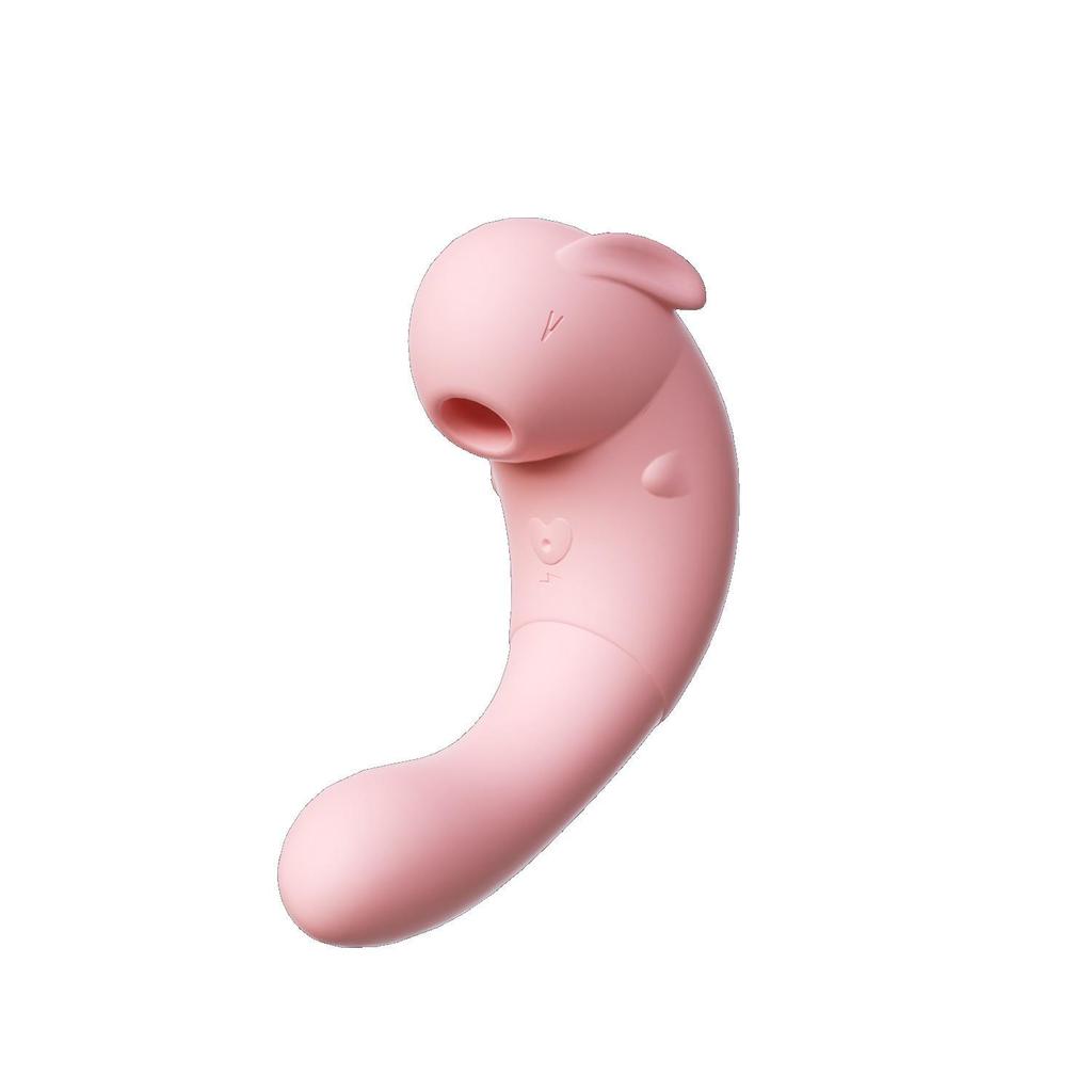 Little Sea Rabbit Wearable Clitoral Vibrator with Strong Vibration & Sucking Features, Remote-Controlled, Mini Body for Female Orgasm.