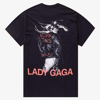 Lady Gaga Born This Way Two-Faced Girl _ Printed Summer Luxury Brand Cotton Men's and Women's T-shirt Short Sleeves