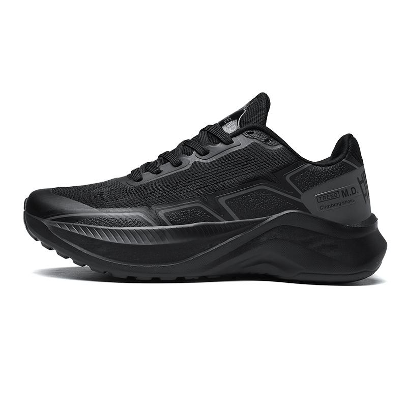 Men's casual fashion four seasons breathable outdoor sneakers light soft-sole speed running shoes students racing sports shoes