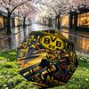 Custom Name Personalized Borussia Dortmund Bvb Print Umbrella, Auto Open Close, 8‑Rib Sturdy Frame, Commute Camping Hiking Use, Birthday Gift