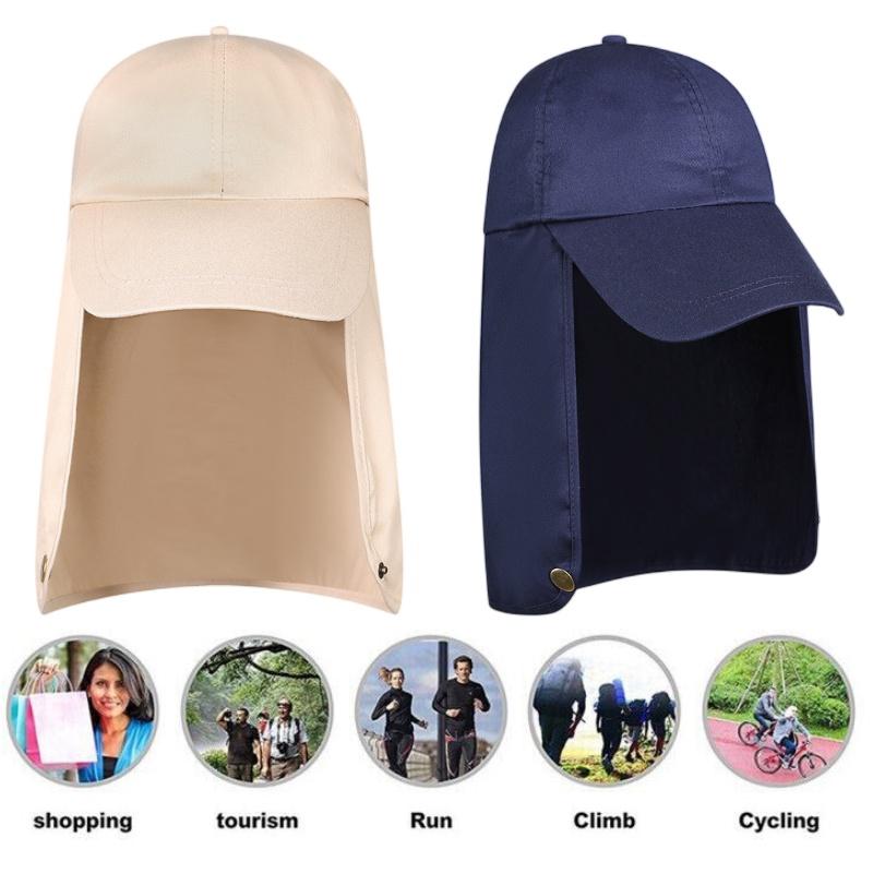 Men's Sun Hat For Outdoor Activities, Uv Protection, Breathable And Quick-drying