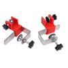 1 Pair Drawer Installation Fixing Clamp Stainless Steel Adjustable Drawer Panel Clip for Furniture Assembly