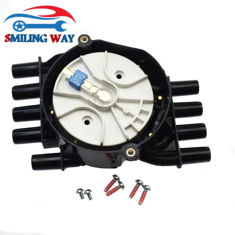 

SMILING WAY# Distributor Rotor & Cap For GMC Cadillac Chevrolet 5.0L 5.7L 7.4L V8 Escalade Tahoe Yukon Suburban Savana P30