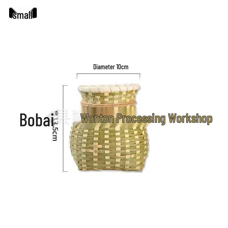 Multi-Functional Crossbody Tea Picking Bamboo Basket