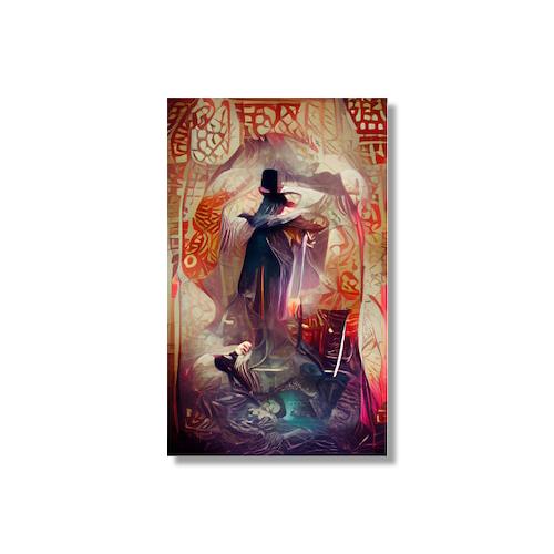Major Arcana Tarot Art Poster Prints Wall Picture Occult Enthusiast Divination Cards Living Room Home Decoration Canvas Painting