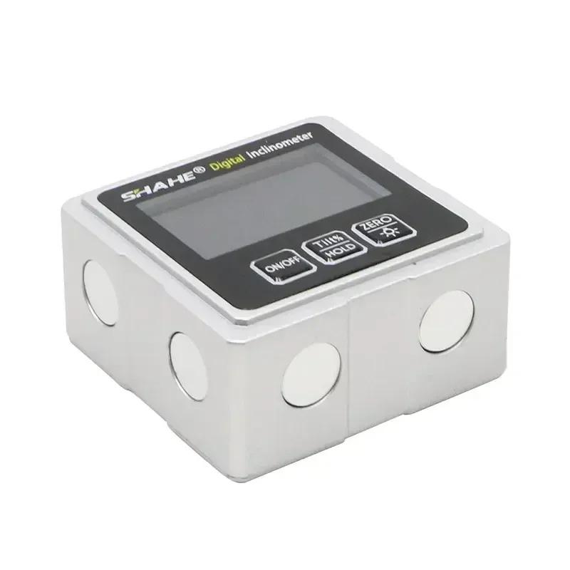 SHAHE Magnetic Digital Level Electronic Angle Finder Protractor Inclinometer Bevel Gauge With Magnets Backlight