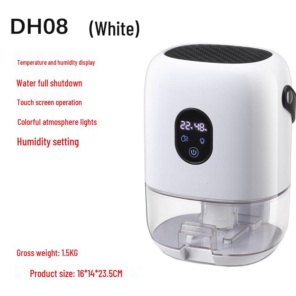 Portable Silent Dehumidifier & Air Purifier for Home, Living Room, Dorm