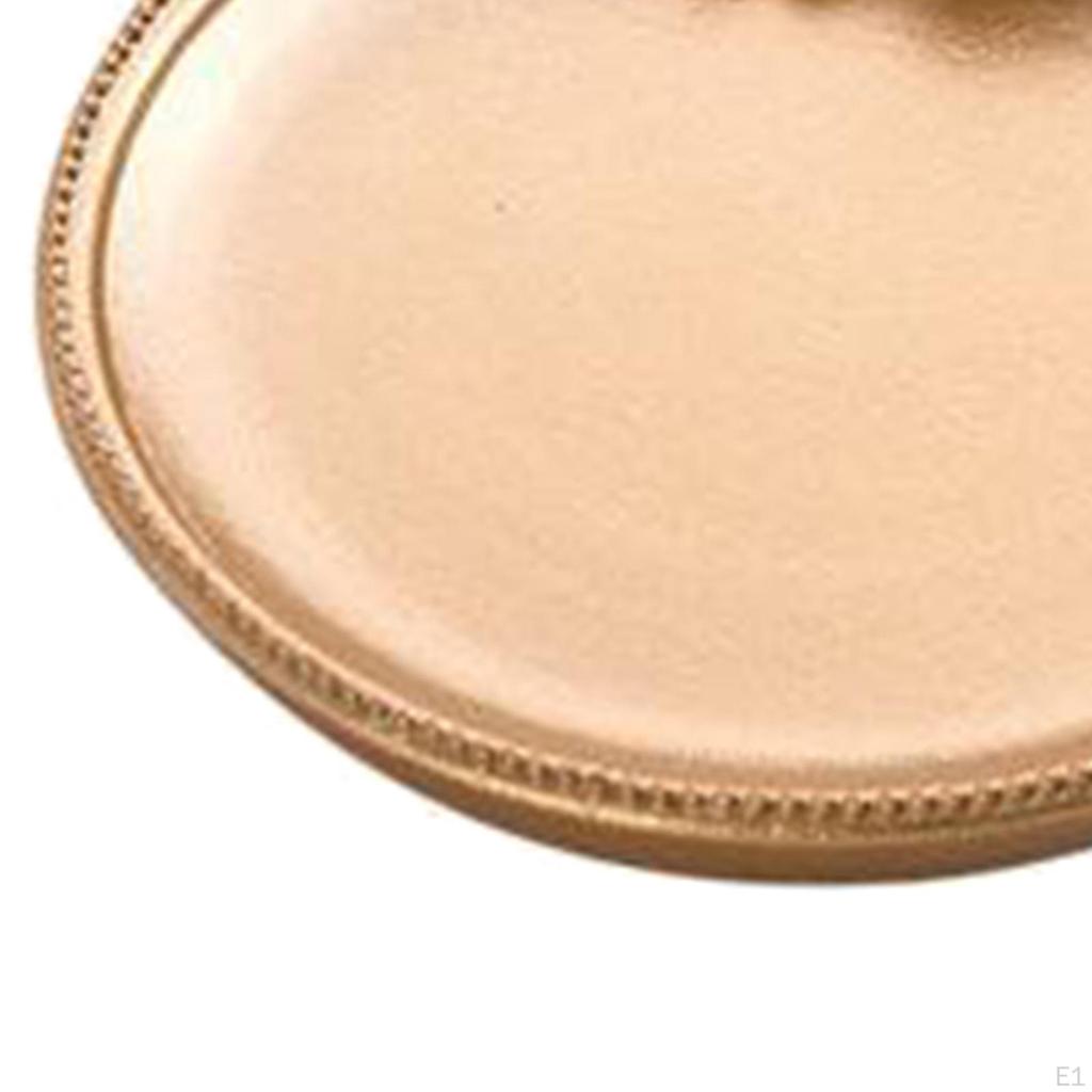Decorative Tray Plate, Resin Jewelry Dish, Organizer for Vanity, Bathroom, Dresser, Serving