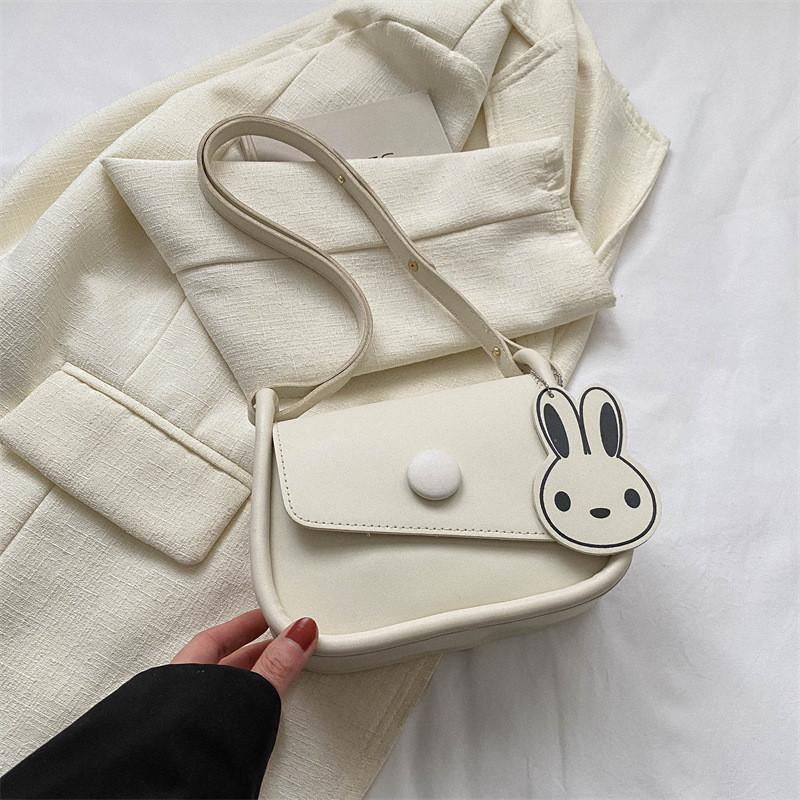 Trendy Street Style Small Square Pu Shoulder Bag 2023 Fashion Crossbody Purse