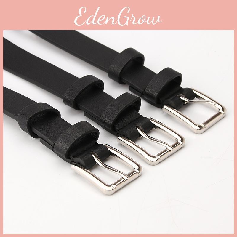 Stylish Womens Waist Belt With Metallic Pin Closure For Chic And Minimalist Outfits